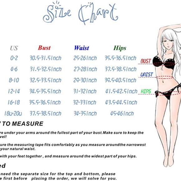 Women’s Ruffle Triangle Bikini With High Waisted Bottoms - Picture 3 of 6